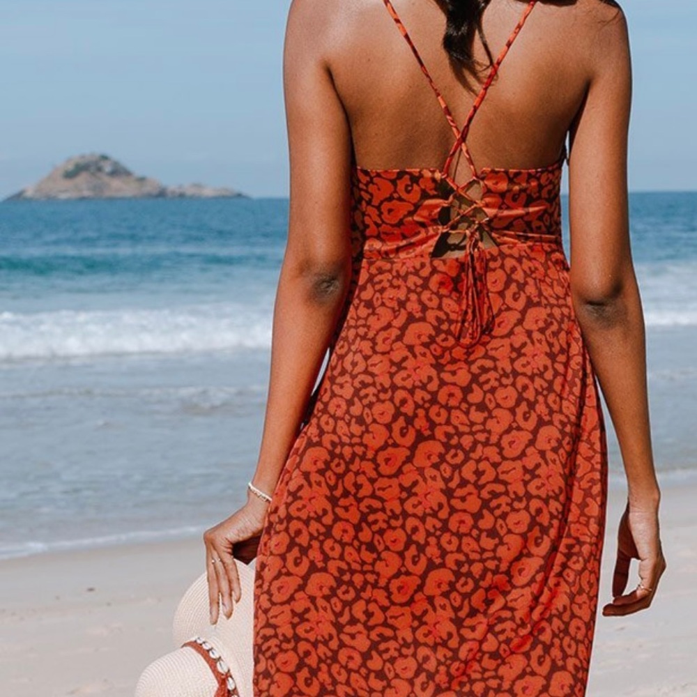 Knee length dress